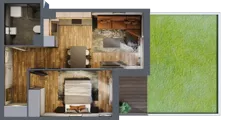2 pokoje, mieszkanie 38,09 m², piętro 5, oferta nr 46, Osiedle na Górnej etap V, Kielce, Nowy Folwark, ul. Zbożowa