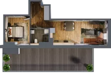 2 pokoje, mieszkanie 40,62 m², piętro 7, oferta nr 120, Osiedle na Górnej etap V, Kielce, Nowy Folwark, ul. Zbożowa