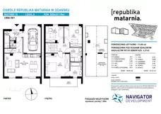 Dom 113,00 m², oferta nr 10A, Osiedle Republika Matarnia etap II, Gdańsk, Matarnia, ul. Ikara