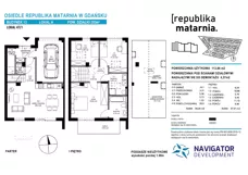 Dom 113,00 m², oferta nr 13A, Osiedle Republika Matarnia etap II, Gdańsk, Matarnia, ul. Ikara