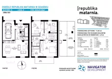 Dom 113,00 m², oferta nr 16B, Osiedle Republika Matarnia etap II, Gdańsk, Matarnia, ul. Ikara