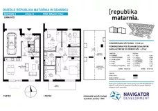 Dom 113,00 m², oferta nr 9B, Osiedle Republika Matarnia etap II, Gdańsk, Matarnia, ul. Ikara
