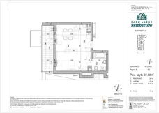 1 pokój, mieszkanie 31,58 m², piętro 5, oferta nr L2-62, Park Leśny Rembertów - L1 L2, Warszawa, Rembertów, ul. Chełmżyńska