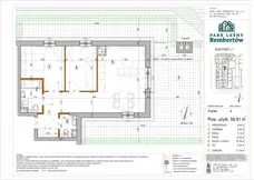 3 pokoje, mieszkanie 59,91 m², piętro 2, oferta nr L1-38, Park Leśny Rembertów - L1 L2, Warszawa, Rembertów, ul. Chełmżyńska