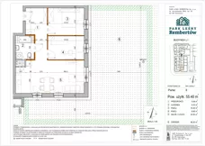 3 pokoje, mieszkanie 52,10 m², piętro 2, oferta nr L2-24, Park Leśny Rembertów - L1 L2, Warszawa, Rembertów, ul. Chełmżyńska