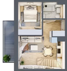 3 pokoje, mieszkanie 65,65 m², piętro 2, oferta nr L31, Mickiewicza 21 Residence, Śrem, ul. Mickiewicza 21