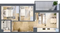 4 pokoje, mieszkanie 92,20 m², piętro 2, oferta nr L33, Mickiewicza 21 Residence, Śrem, ul. Mickiewicza 21
