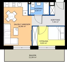 1 pokój, mieszkanie 33,84 m², piętro 3, oferta nr G29, Green Park Resort III, Szklarska Poręba, ul. Wolności 14