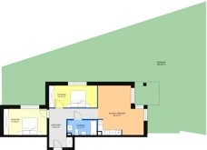 3 pokoje, apartament 76,76 m², parter, oferta nr B2, Villa Verona Mielno, Mielno, ul. Pogodna 4A