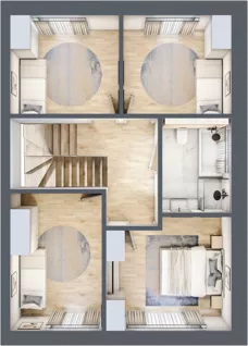 Dom 104,92 m², oferta nr 7, Nowe Krzyżowice, Krzyżowice, ul. Limonkowa
