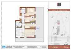 4 pokoje, mieszkanie 80,56 m², piętro 1, oferta nr C.M.04, Łódzka Osiedle, Częstochowa, Częstochówka-Parkitka, ul. Łódzka 198, 200, 202