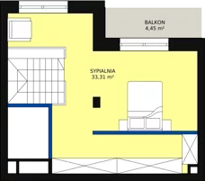 1 pokój, apartament 75,86 m², piętro 4, oferta nr 4_6, New Iron, Łódź, Śródmieście, ul. Andrzeja Struga 22