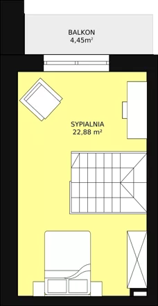 1 pokój, apartament 87,08 m², piętro 4, oferta nr 4_8, New Iron, Łódź, Śródmieście, ul. Andrzeja Struga 22