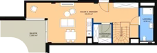 2 pokoje, apartament inwestycyjny 103,80 m², piętro 4, oferta nr 403, Apollo Resort, Świnoujście, Dzielnica Nadmorska, ul. Uzdrowiskowa