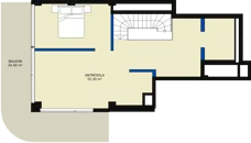 4 pokoje, apartament inwestycyjny 115,40 m², piętro 4, oferta nr 404, Apollo Resort, Świnoujście, Dzielnica Nadmorska, ul. Uzdrowiskowa