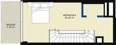 2 pokoje, apartament inwestycyjny 57,30 m², piętro 4, oferta nr 409, Apollo Resort, Świnoujście, Dzielnica Nadmorska, ul. Uzdrowiskowa