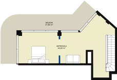 4 pokoje, apartament inwestycyjny 92,50 m², piętro 4, oferta nr 410, Apollo Resort, Świnoujście, Dzielnica Nadmorska, ul. Uzdrowiskowa