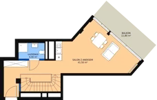 3 pokoje, apartament inwestycyjny 85,30 m², piętro 4, oferta nr 411, Apollo Resort, Świnoujście, Dzielnica Nadmorska, ul. Uzdrowiskowa