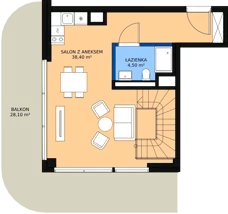 3 pokoje, apartament inwestycyjny 80,40 m², piętro 4, oferta nr 419, Apollo Resort, Świnoujście, Dzielnica Nadmorska, ul. Uzdrowiskowa