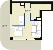3 pokoje, apartament inwestycyjny 80,40 m², piętro 4, oferta nr 419, Apollo Resort, Świnoujście, Dzielnica Nadmorska, ul. Uzdrowiskowa