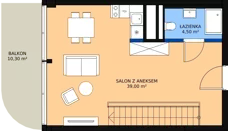 3 pokoje, apartament inwestycyjny 82,10 m², piętro 4, oferta nr 420, Apollo Resort, Świnoujście, Dzielnica Nadmorska, ul. Uzdrowiskowa