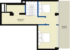 3 pokoje, apartament inwestycyjny 87,40 m², piętro 4, oferta nr 438, Apollo Resort, Świnoujście, Dzielnica Nadmorska, ul. Uzdrowiskowa