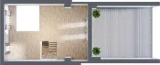 4 pokoje, mieszkanie 74,38 m², piętro 2, oferta nr 65, Osiedle JAR Heweliusza - bud. C, Toruń, Wrzosy, JAR, ul. Jana Keplera 54-56