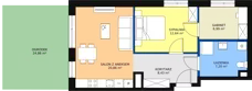 3 pokoje, mieszkanie 56,12 m², parter, oferta nr AB1.1, PUR na Kamionku, Warszawa, Praga Południe, Kamionek, ul. Żupnicza