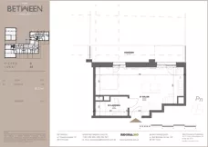 1 pokój, mieszkanie 30,20 m², parter, oferta nr 64, Between, Łódź, Śródmieście, ul. Dowborczyków 12