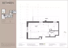 1 pokój, mieszkanie 41,32 m², parter, oferta nr 65, Between, Łódź, Śródmieście, ul. Dowborczyków 12