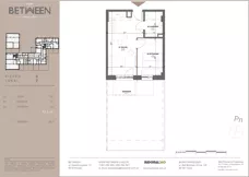 2 pokoje, mieszkanie 32,20 m², parter, oferta nr 2, Between, Łódź, Śródmieście, ul. Dowborczyków 12