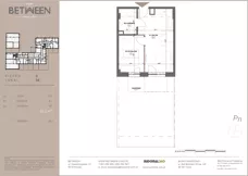 2 pokoje, mieszkanie 32,20 m², parter, oferta nr 58, Between, Łódź, Śródmieście, ul. Dowborczyków 12