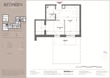 2 pokoje, mieszkanie 37,49 m², piętro 2, oferta nr 79, Between, Łódź, Śródmieście, ul. Dowborczyków 12