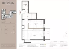 2 pokoje, mieszkanie 52,46 m², piętro 1, oferta nr 11, Between, Łódź, Śródmieście, ul. Dowborczyków 12