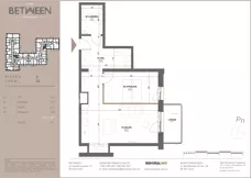2 pokoje, mieszkanie 52,43 m², piętro 2, oferta nr 22, Between, Łódź, Śródmieście, ul. Dowborczyków 12