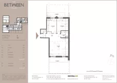 3 pokoje, mieszkanie 77,30 m², piętro 2, oferta nr 84, Between, Łódź, Śródmieście, ul. Dowborczyków 12