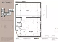 3 pokoje, mieszkanie 71,95 m², piętro 1, oferta nr 5, Between, Łódź, Śródmieście, ul. Dowborczyków 12