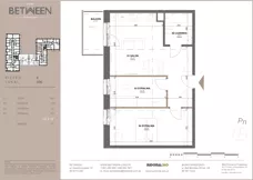 3 pokoje, mieszkanie 56,23 m², piętro 4, oferta nr 106, Between, Łódź, Śródmieście, ul. Dowborczyków 12
