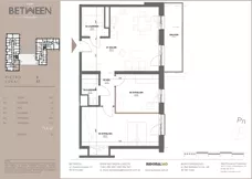 3 pokoje, mieszkanie 71,91 m², piętro 5, oferta nr 57, Between, Łódź, Śródmieście, ul. Dowborczyków 12