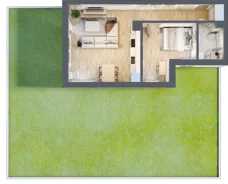 2 pokoje, mieszkanie 42,71 m², parter, oferta nr 5/M1, Nowa Cegielnia, Gorzów Wielkopolski, Janice, ul. Warszawska 185