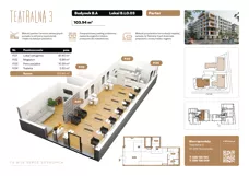 Lokal użytkowy 103,94 m², oferta nr B.LO.03, Teatralna 3 - lokale użytkowe, Sosnowiec, Śródmieście, ul. Teatralna 1