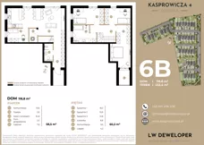 Dom 118,80 m², oferta nr 6B, Osiedle Kasprowicza 4 - domy, Łódź, Widzew, Nowosolna, ul. Kasprowicza 4