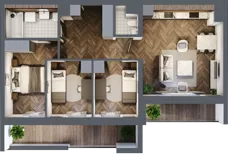 4 pokoje, mieszkanie 67,53 m², parter, oferta nr 1-21, Fromborska, Elbląg, Nad Jarem, ul. Fromborska 2B