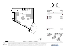 1 pokój, mieszkanie 33,50 m², piętro 2, oferta nr A.2.M05, Cynamonowa Ursynów, Warszawa, Ursynów, Ursynów Centrum, ul. Cynamonowa 23