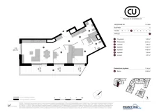 3 pokoje, mieszkanie 71,46 m², piętro 3, oferta nr A.3.M04, Cynamonowa Ursynów, Warszawa, Ursynów, Ursynów Centrum, ul. Cynamonowa 23