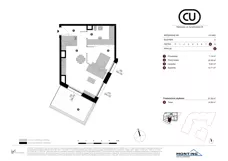 2 pokoje, mieszkanie 51,36 m², piętro 8, oferta nr A.8.M03, Cynamonowa Ursynów, Warszawa, Ursynów, Ursynów Centrum, ul. Cynamonowa 23