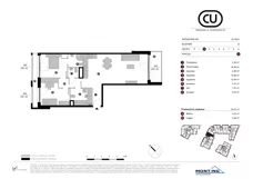 3 pokoje, mieszkanie 78,07 m², piętro 2, oferta nr B.2.M14, Cynamonowa Ursynów, Warszawa, Ursynów, Ursynów Centrum, ul. Cynamonowa 23