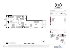 3 pokoje, mieszkanie 70,86 m², piętro 6, oferta nr B.6.M04, Cynamonowa Ursynów, Warszawa, Ursynów, Ursynów Centrum, ul. Cynamonowa 23