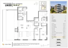 4 pokoje, mieszkanie 130,40 m², piętro 8, oferta nr C50, Osiedle Gwiezdna, Sosnowiec, Zagórze, ul. Gwiezdna 18E