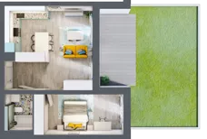 2 pokoje, mieszkanie 46,55 m², piętro 2, oferta nr C.23, Och!Widzew, Łódź, Widzew, ul. Przybyszewskiego 292-300